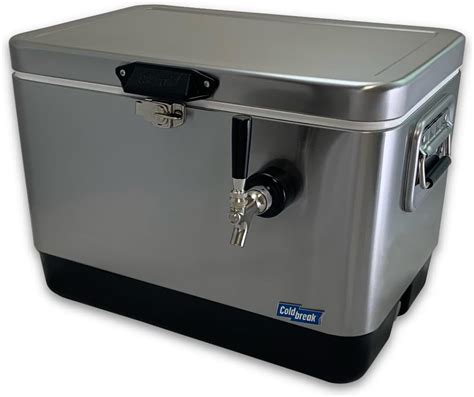 stainless steel jockey box|cold break jockey box.